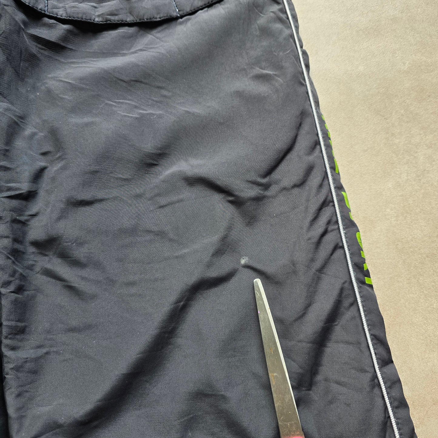 Vintage Nike Embroidered Swoosh Fleece Lined Track Pants - M