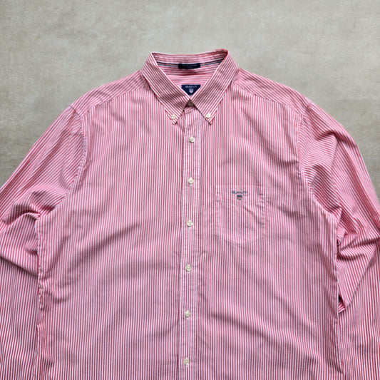 Gant Striped Long Sleeve Button Up Shirt - XXL