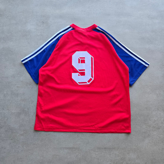 Vintage 90's Adidas #9 Soccer Jersey - L