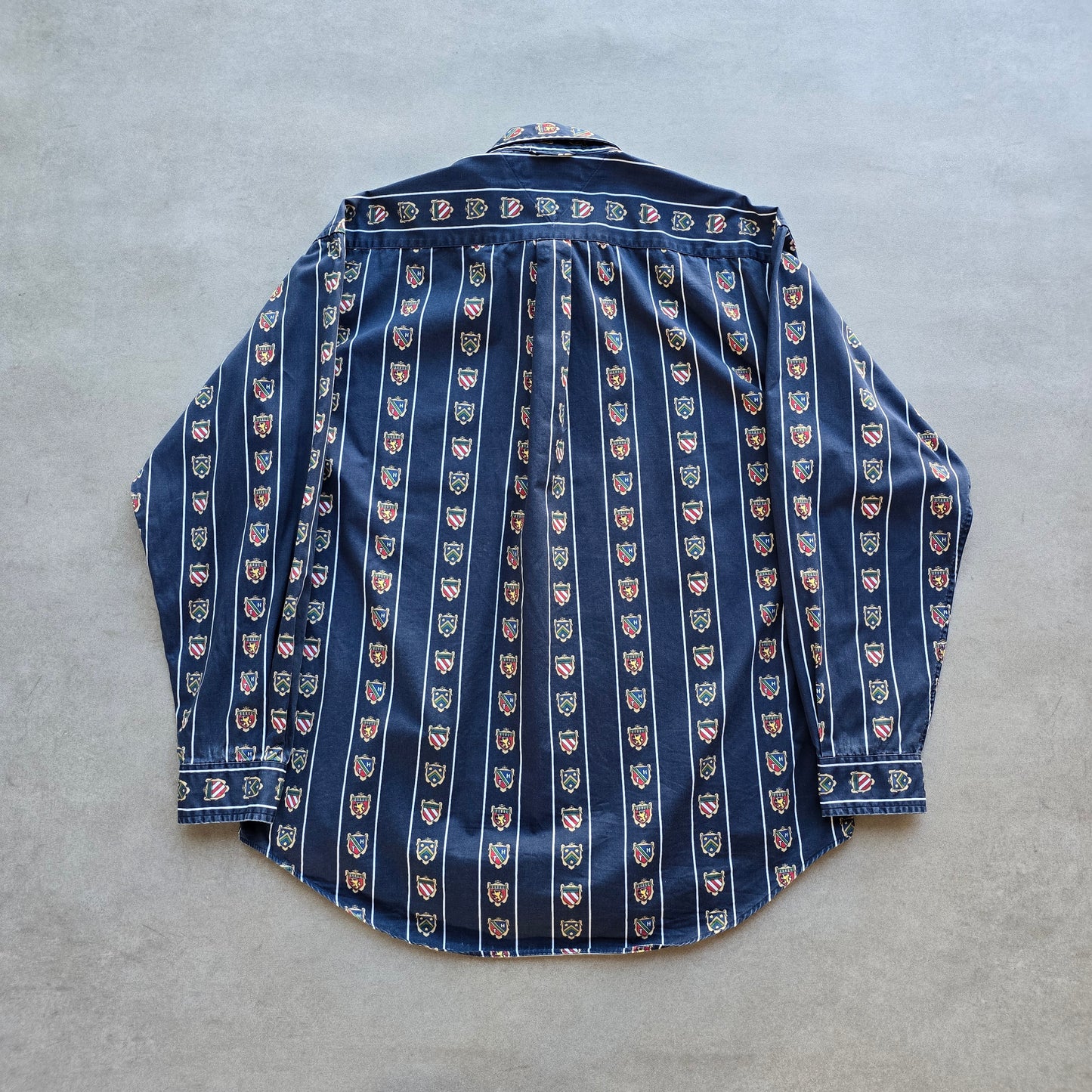 Vintage 90's Tommy Hilfiger Golf Long Sleeve Button Up Shirt - L/XL