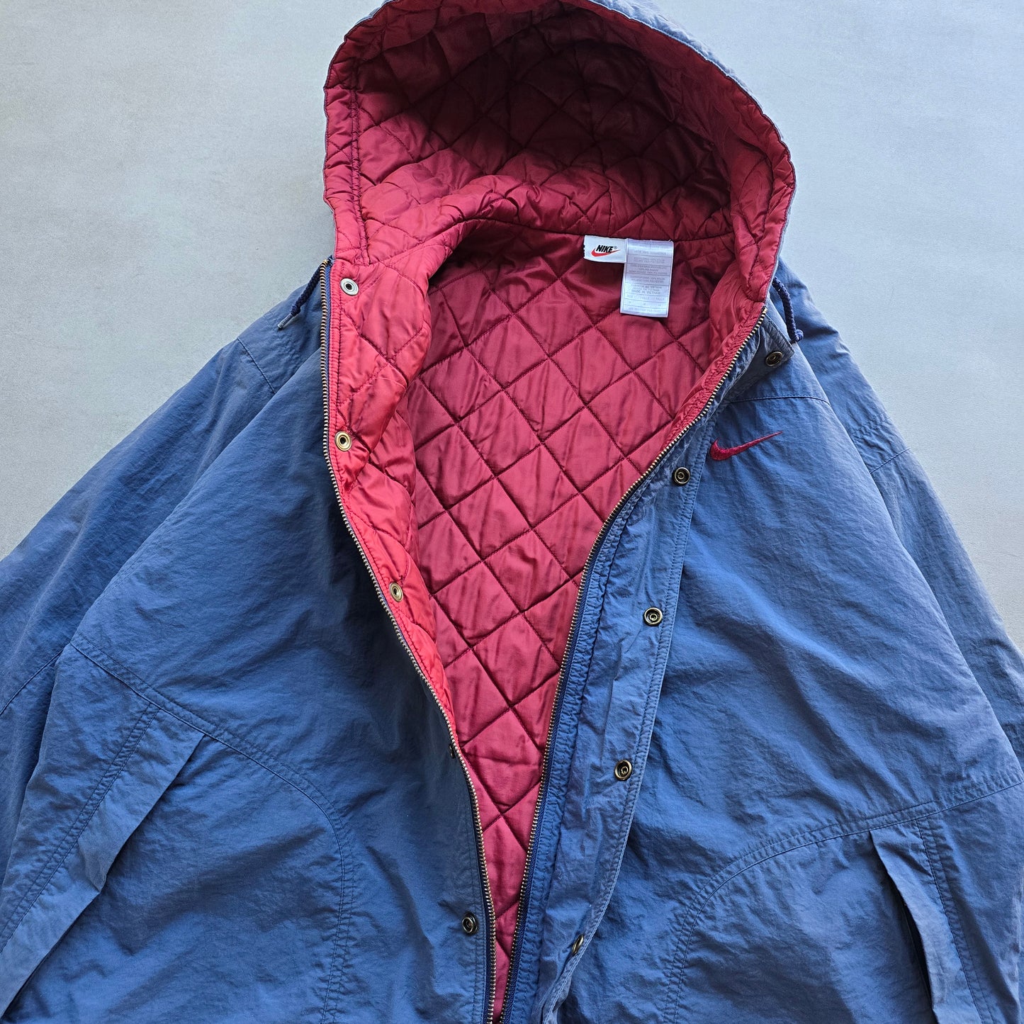 Vintage 90's Nike Air Quilted Jacket - L