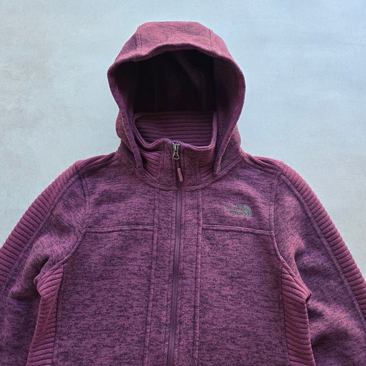 The North Face Full Zip Hooded Fleece Jacket - WMNS M
