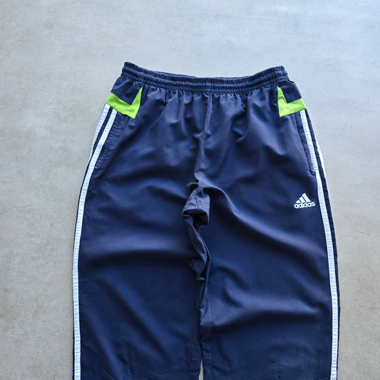 Vintage Adidas 3 Stripe Ankle Zip Track Pants - M