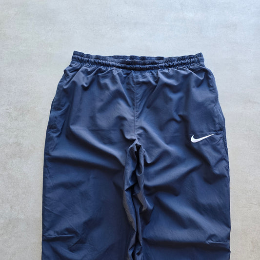 Vintage 2000's Nike Mini Swoosh Ankle Zip Track Pants - S