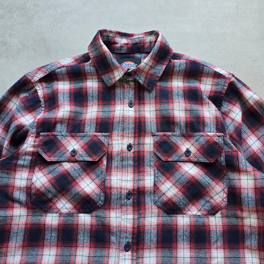 Dickies Flannel Button Up Shirt - S