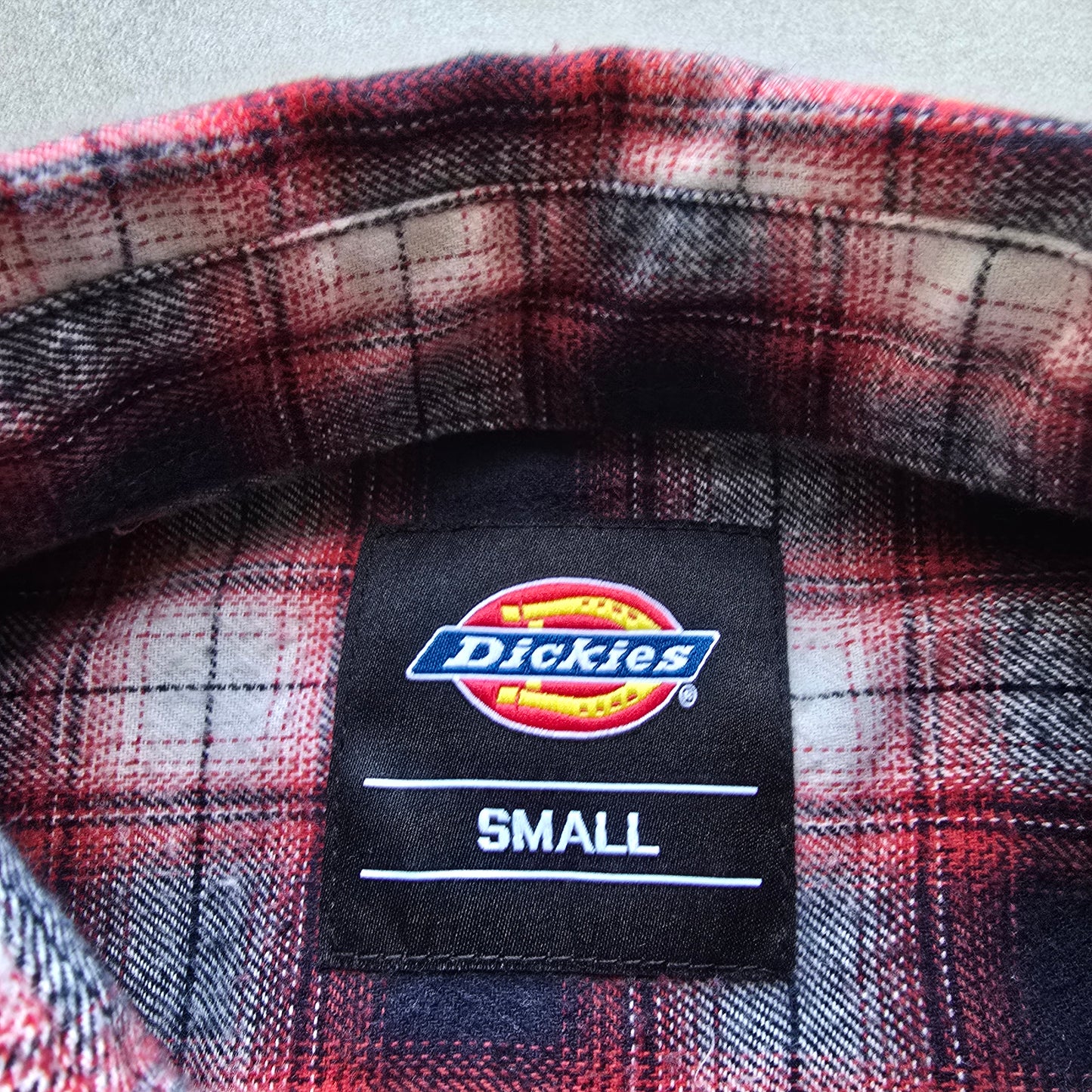 Dickies Flannel Button Up Shirt - S