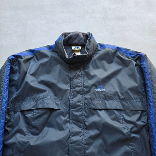 Vintage Adidas Fleece Lined Insulated Jacket - L