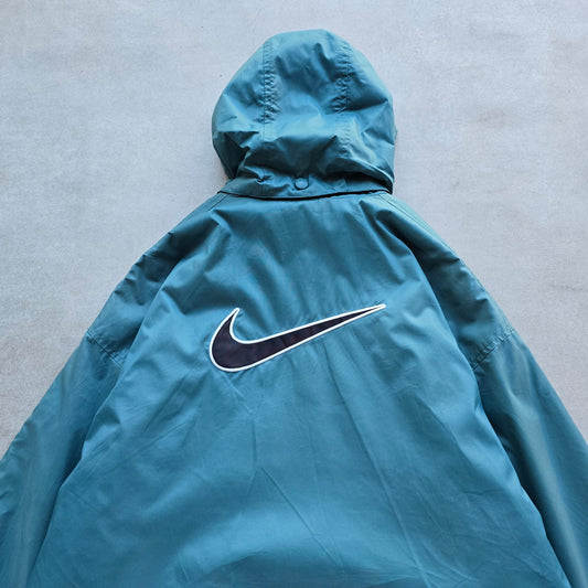 Vintage 90's Nike Big Swoosh Jacket - L