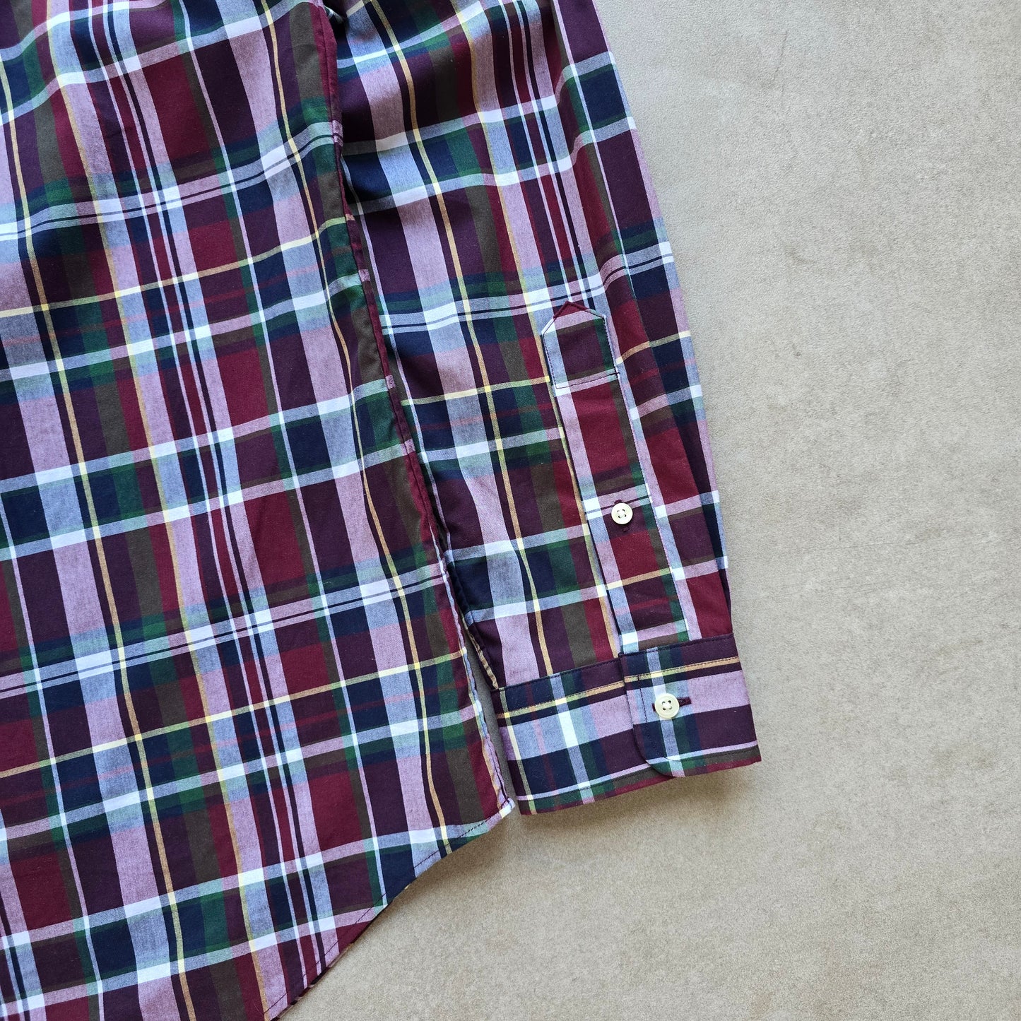 Ralph Lauren Plaid Long Sleeve Button Up Shirt - M