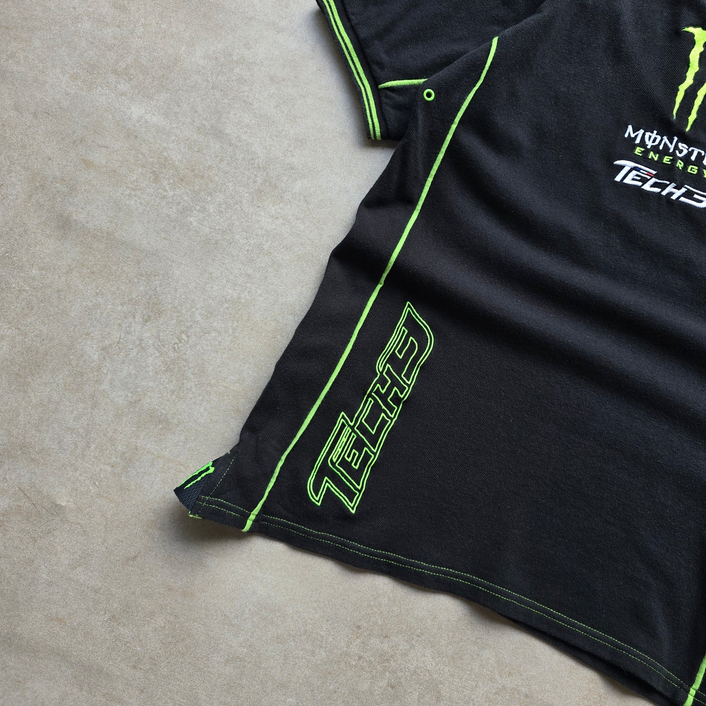 Vintage 2000's Monster Energy Polo Shirt - S