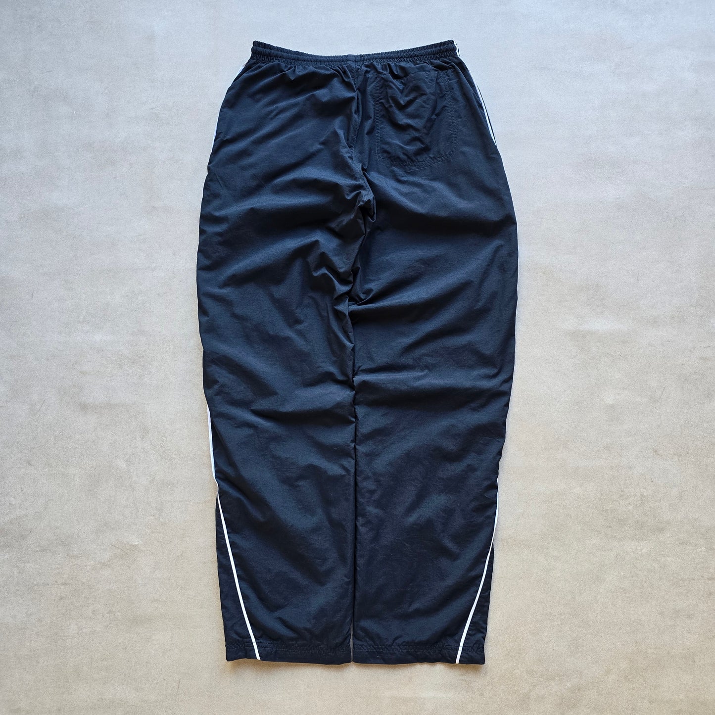 Vintage 2000's Nike Mini Swoosh Ankle Zip Track Pants - S