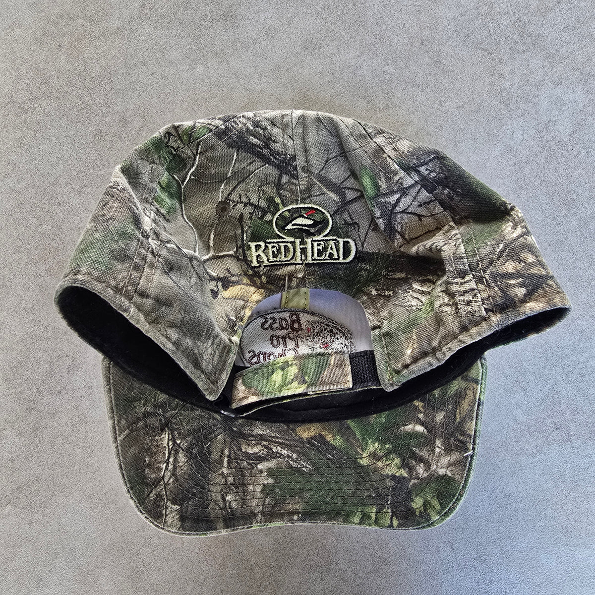 Vintage Bass Pro Shops Redhead Realtree Camo Cap