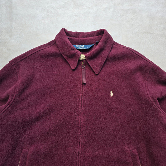 Vintage 90's Ralph Lauren Polartec Fleece Harington Jacket - XL/2XL