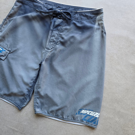 Vintage 2000's Rip Curl Faded Board Shorts - 34