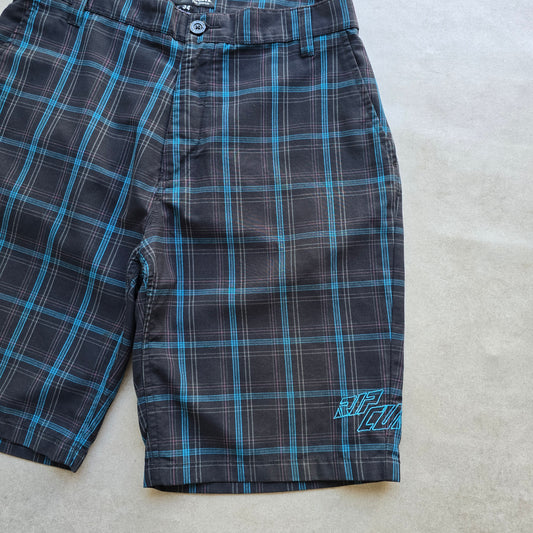 Vintage 2000's Rip Curl Plaid Shorts - 31