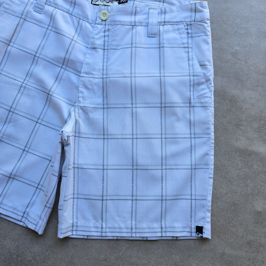Vintage 2000's Quiksilver Plaid Shorts - 36