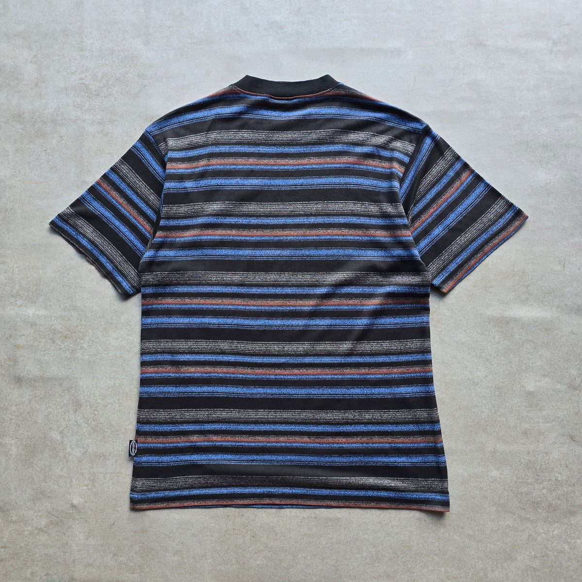 Vintage 90's Butt Naked Surfwear Striped Tee - M