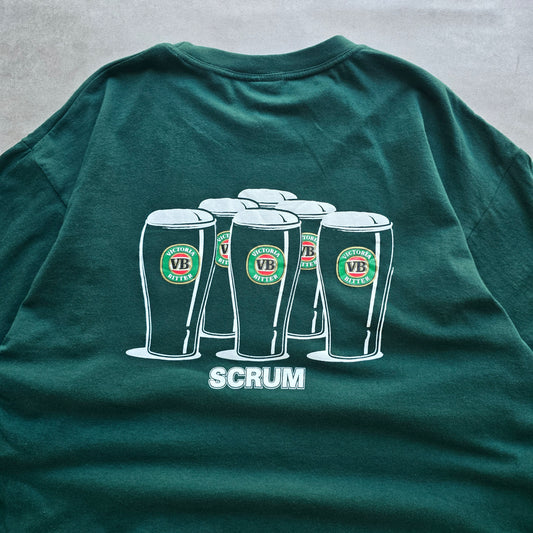 Vintage 2000's VB Victoria Bitter Footy Squad Tee - XL