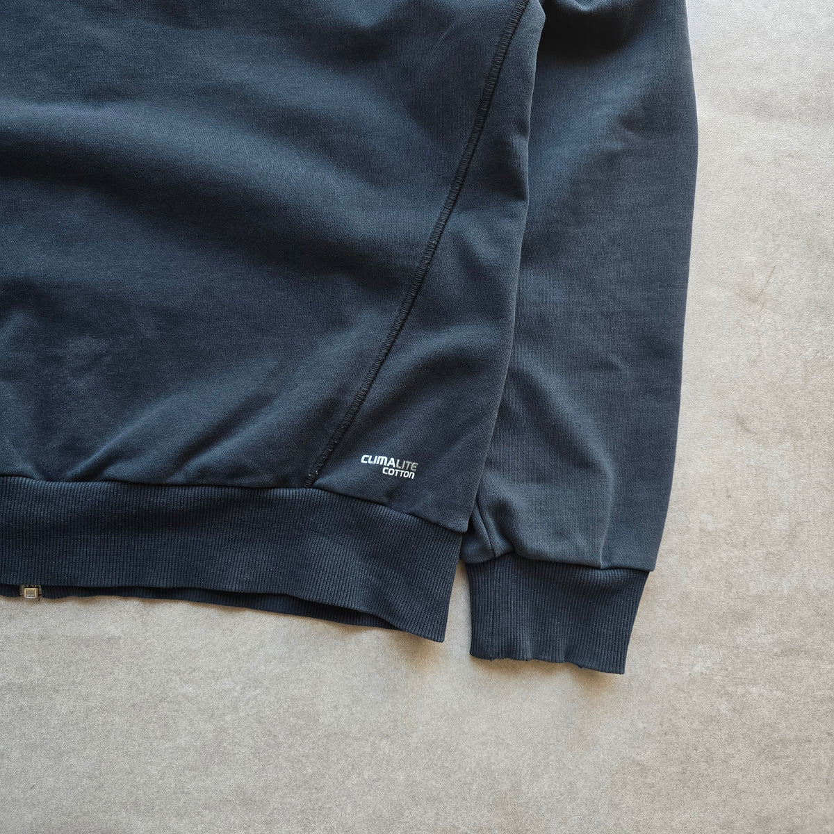 Vintage 2000's Adidas 3 Stripe Full Zip Sweatshirt - L