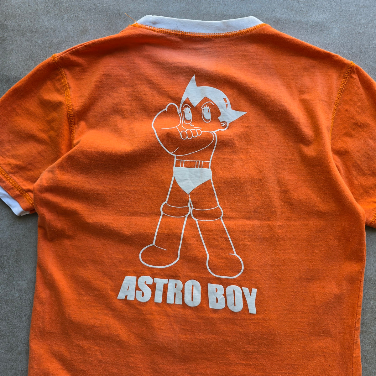 RARE Vintage 90's Astro Boy Ringer Changes Tee - WMNS S