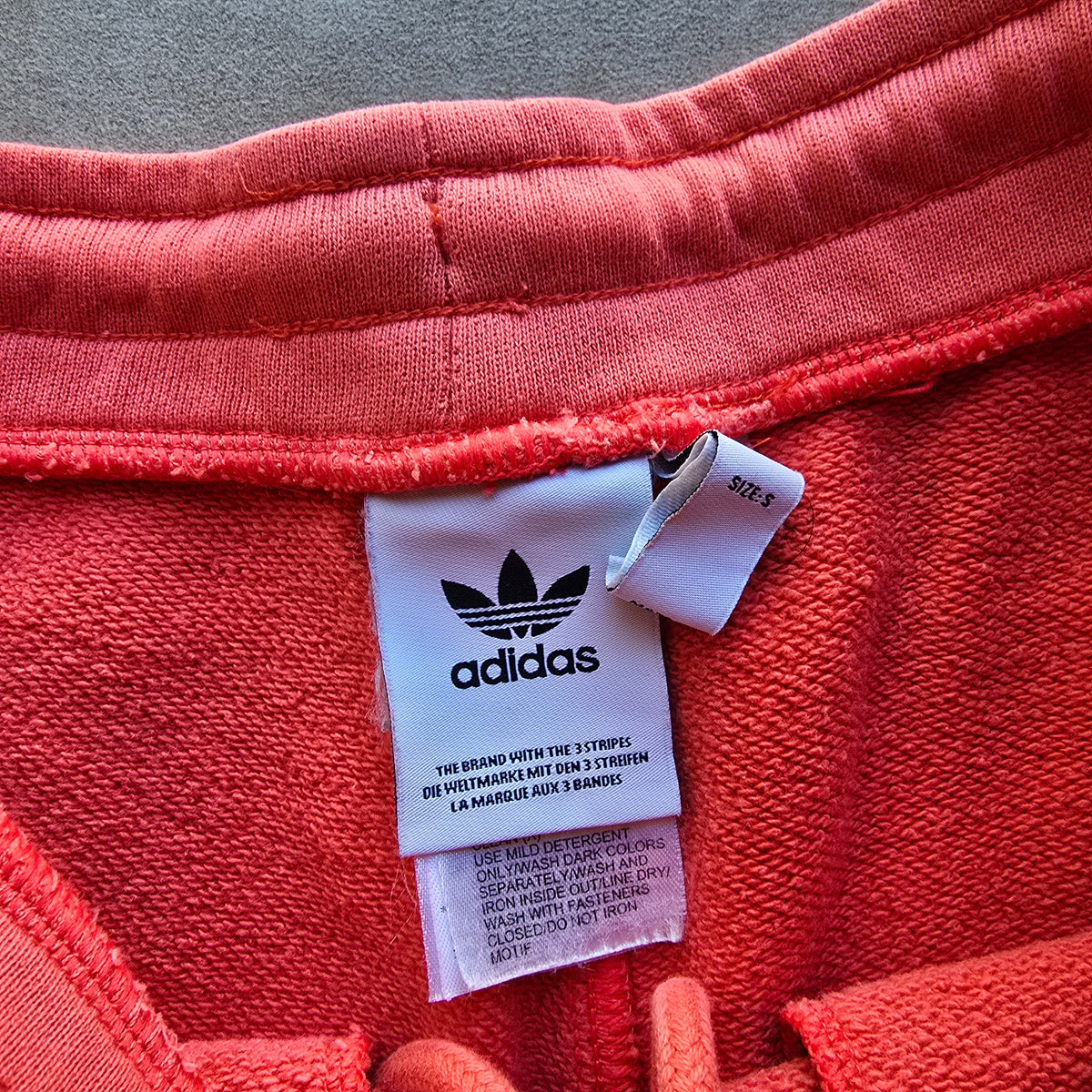 Adidas Trefoil 3 Stripe Sweat Shorts - S