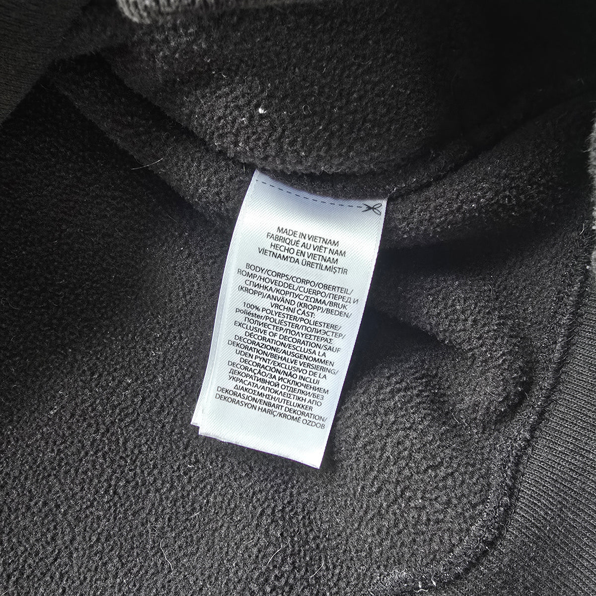 Ralph Lauren 1/4 Zip Polo Spellout Fleece Sweatshirt - XL