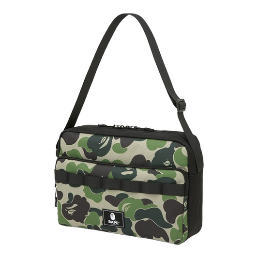 Bape ABC Camo Shoulder Bag +  Bape Carabiner