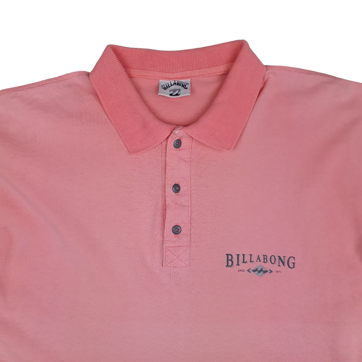 Vintage Billabong Faded Polo Shirt - L