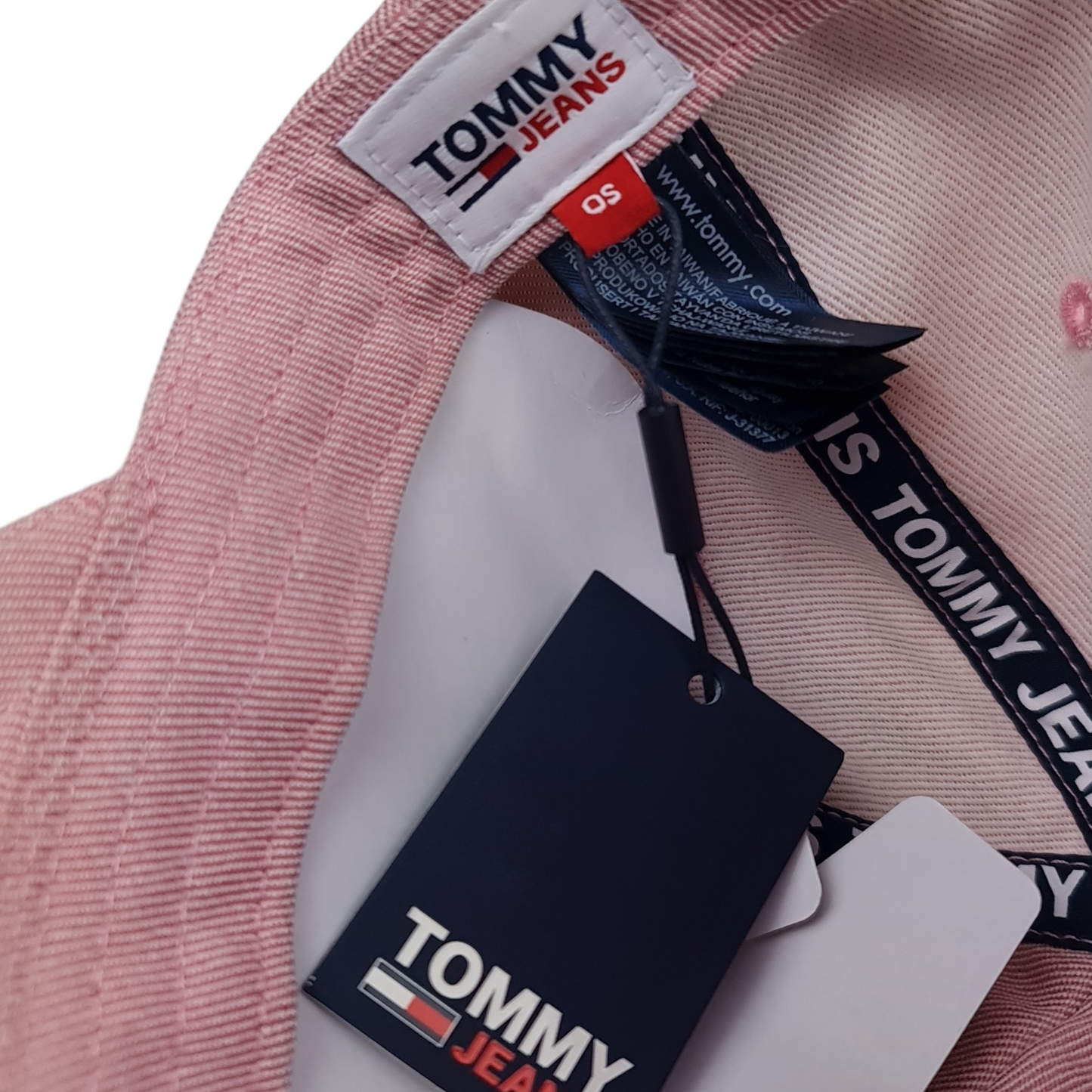 Tommy Hilfiger Pink Washed Denim Hat - NWT
