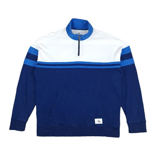 Calvin Klein 1/4 Zip Sweatshirt - XL