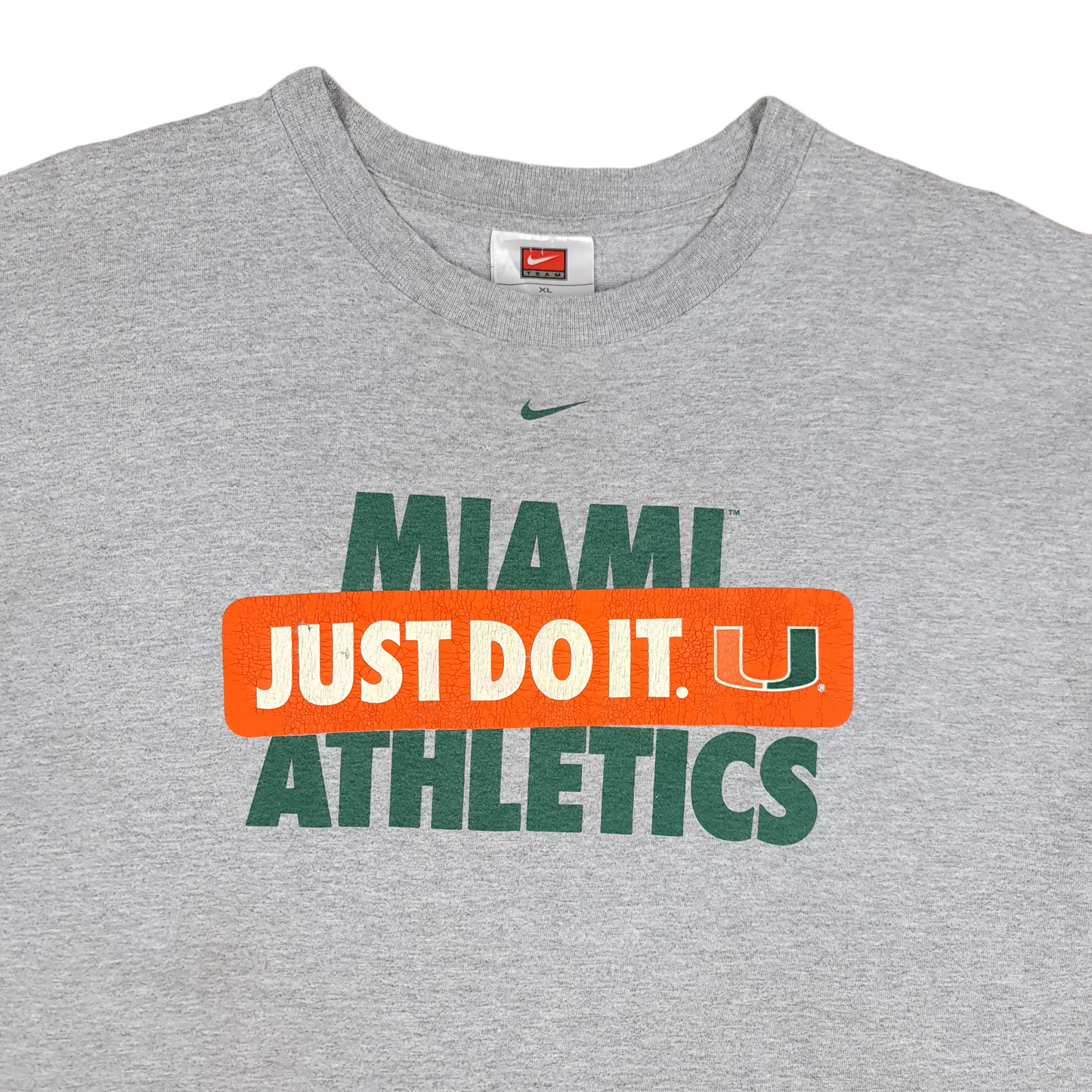 Vintage Nike Miami Hurricanes Tee - XL