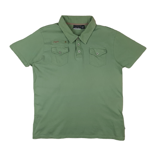 Vintage Y2K Reebok Polo Shirt - L