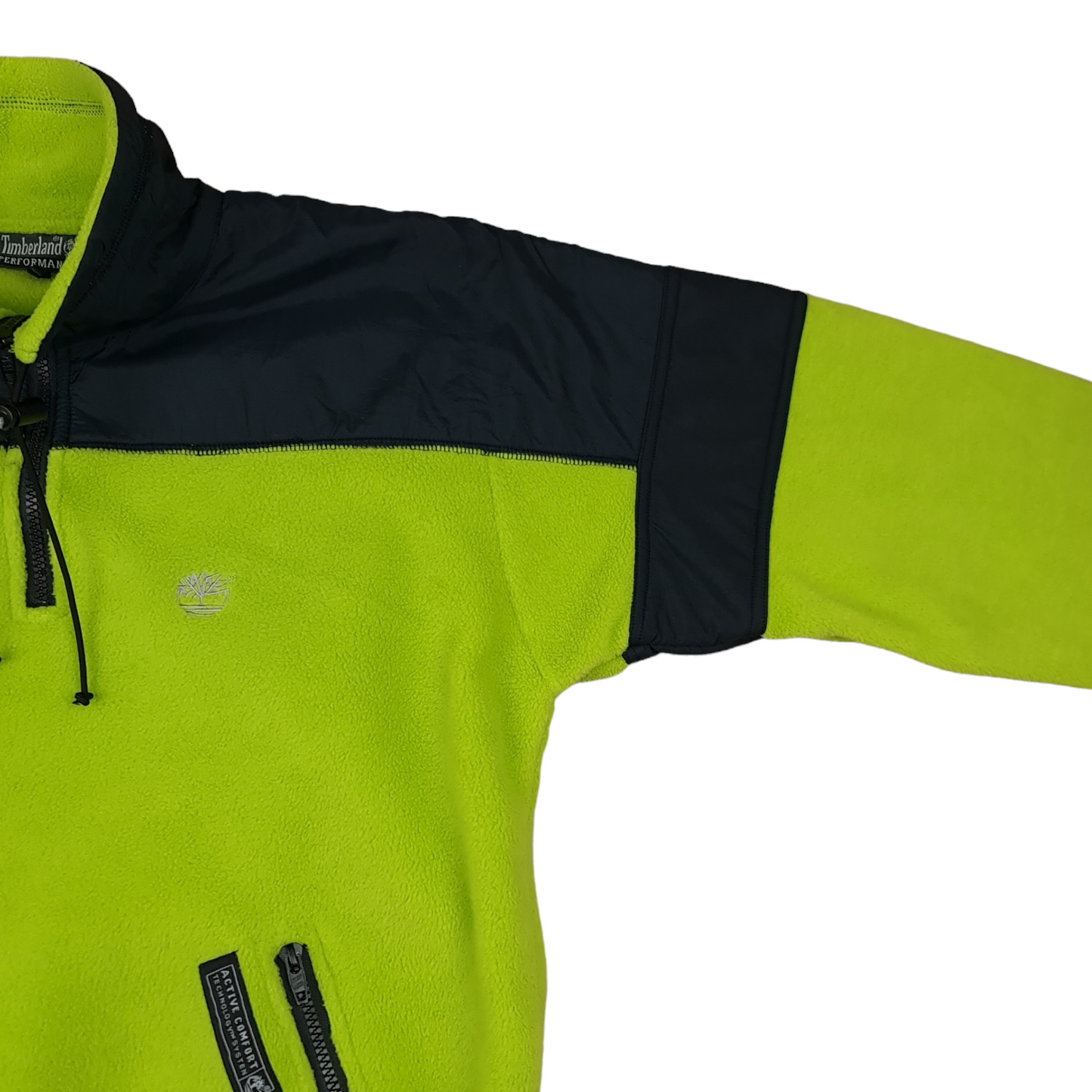 Vintage Timberland 1/4 Zip Fleece - M