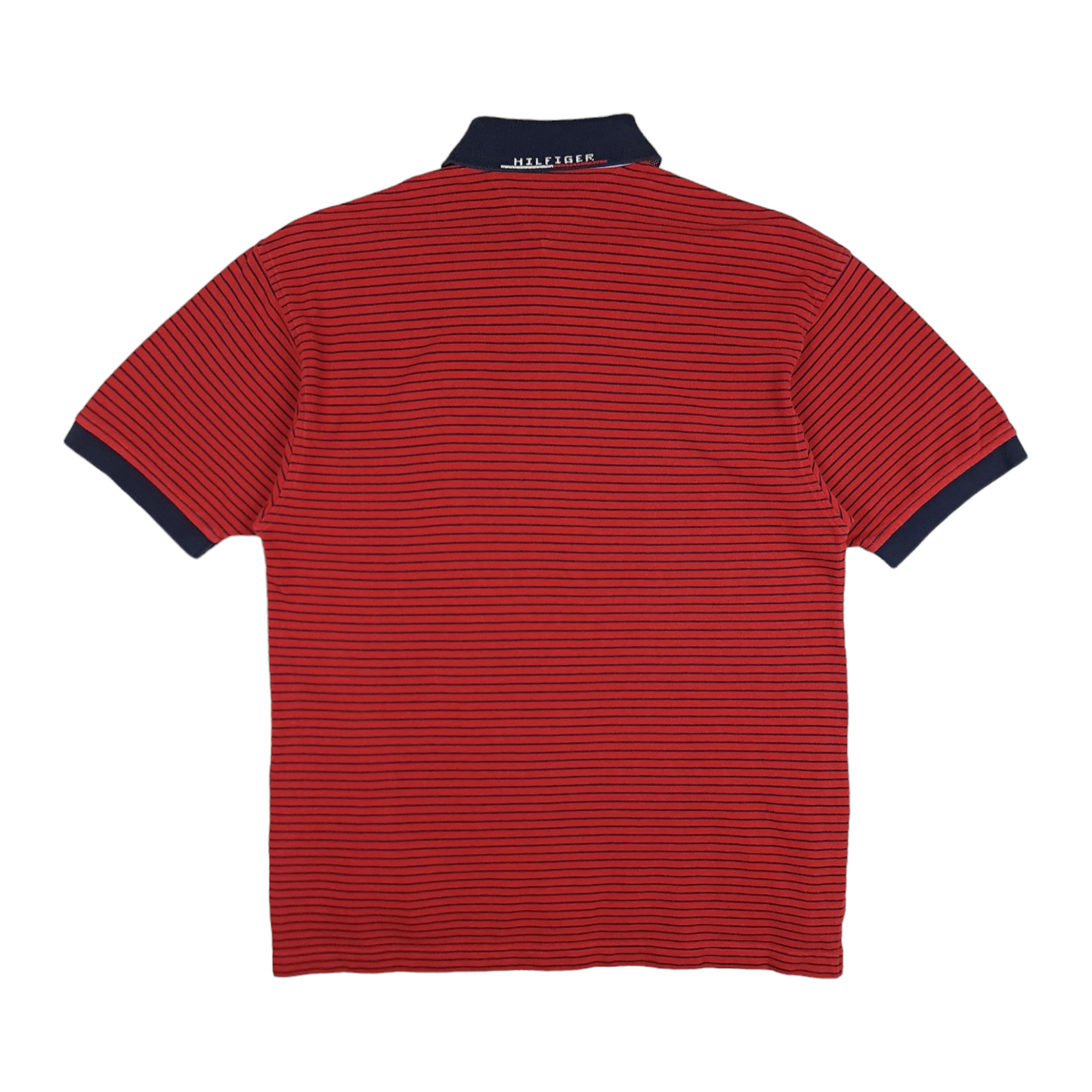Vintage Tommy Hilfiger Striped Polo Shirt - M