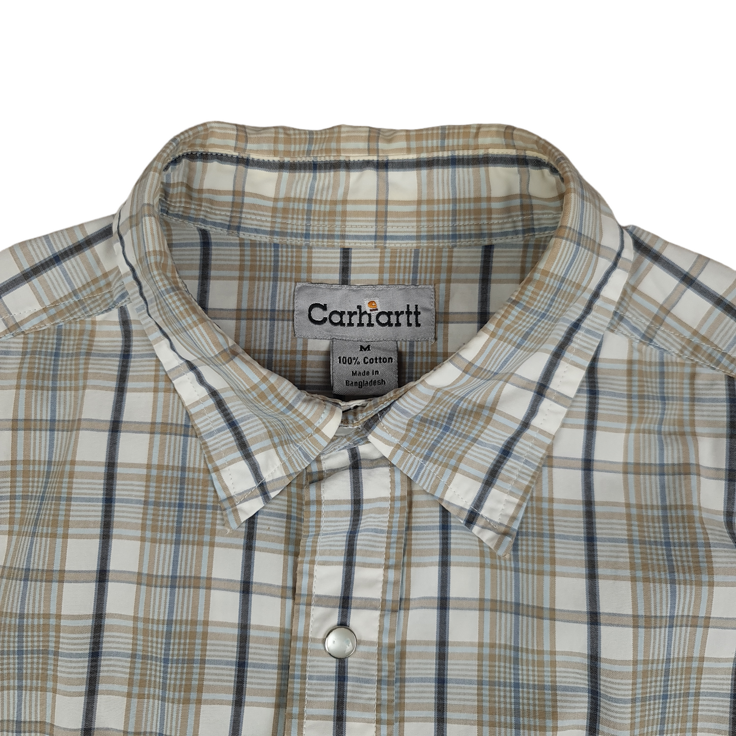 Carhartt Short Sleeve Snap Shirt - L/XL