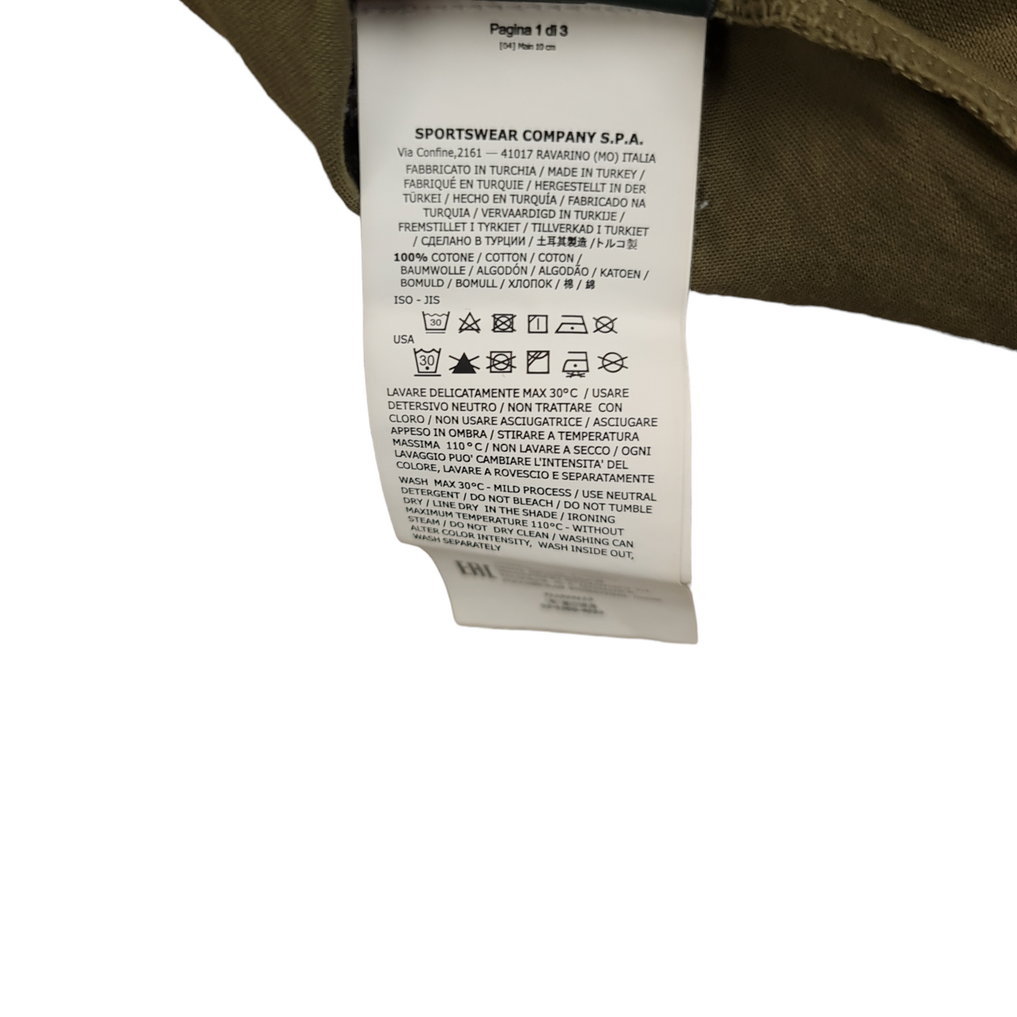 Stone Island Compass Patch Tee - XL