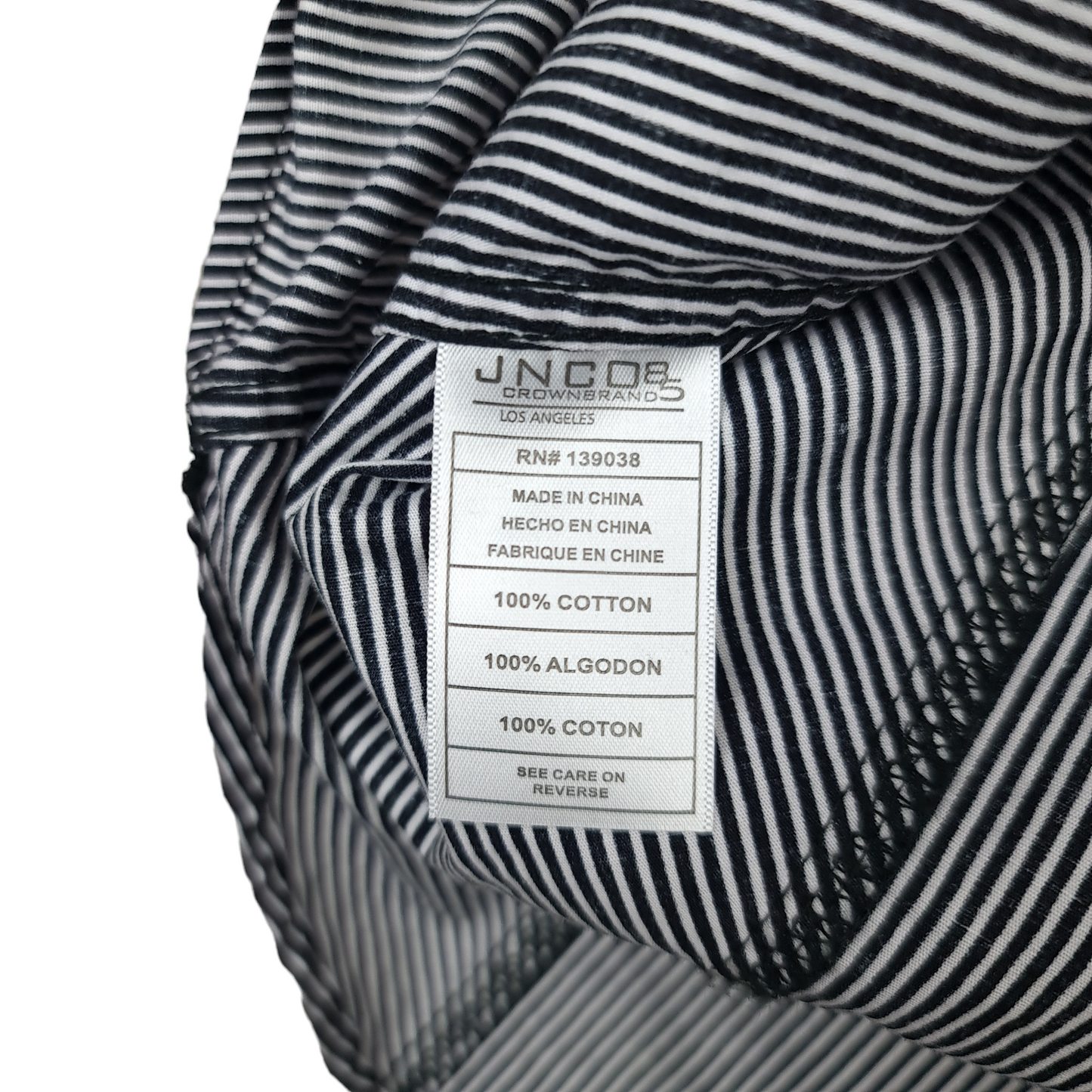 Vintage JNCO Striped Button Up Shirt - XL