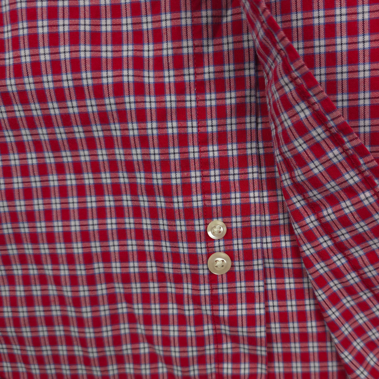 Vintage Tommy Hilfiger Check Button Up Shirt - XL