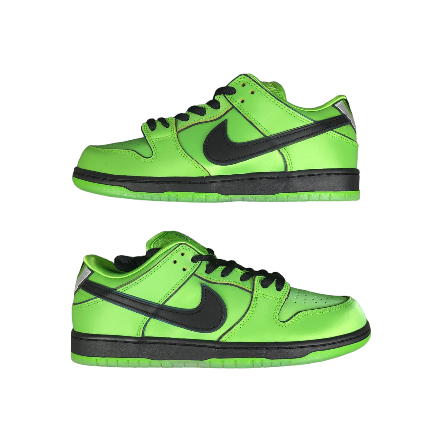 Nike SB Dunk Low 'The Powerpuff Girls Buttercup' - US10