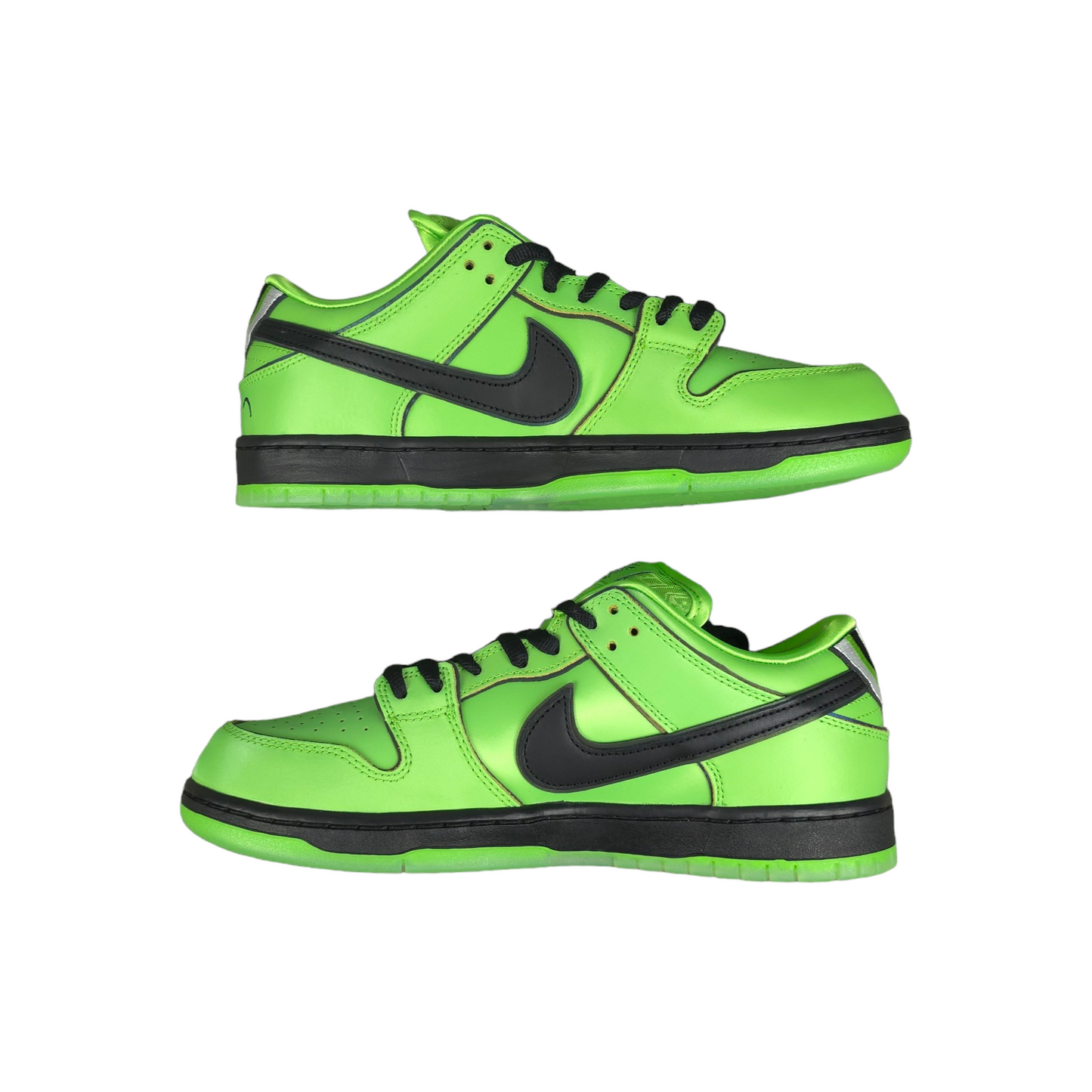 Nike SB Dunk Low 'The Powerpuff Girls Buttercup' - US10