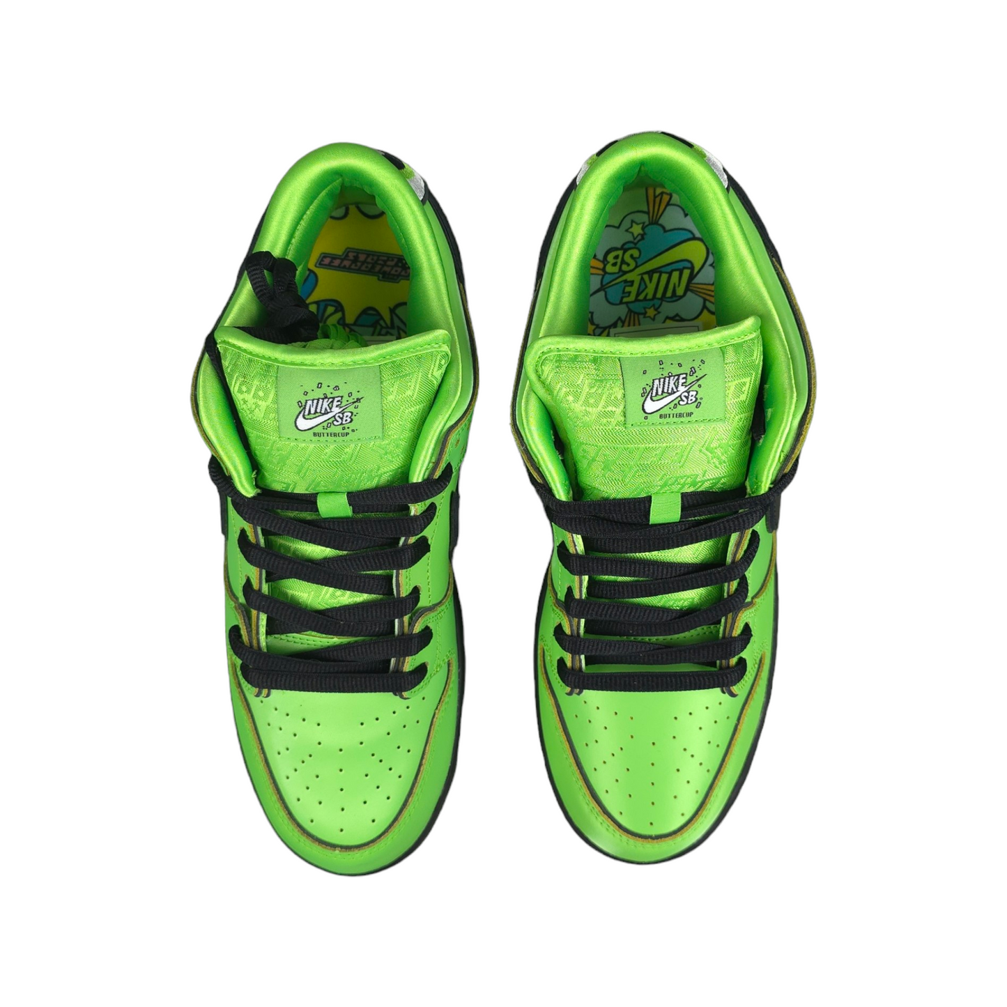 Nike SB Dunk Low 'The Powerpuff Girls Buttercup' - US10