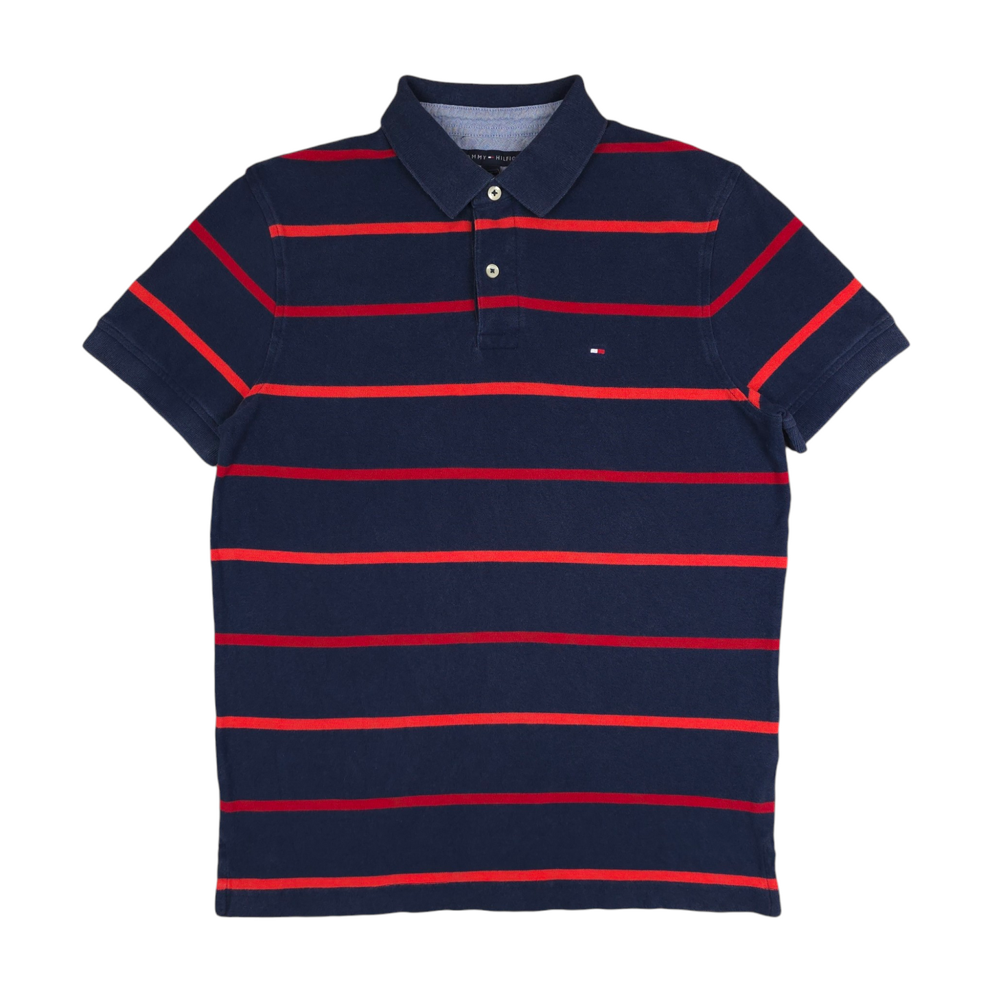Tommy Hilfiger Striped Polo Shirt - M