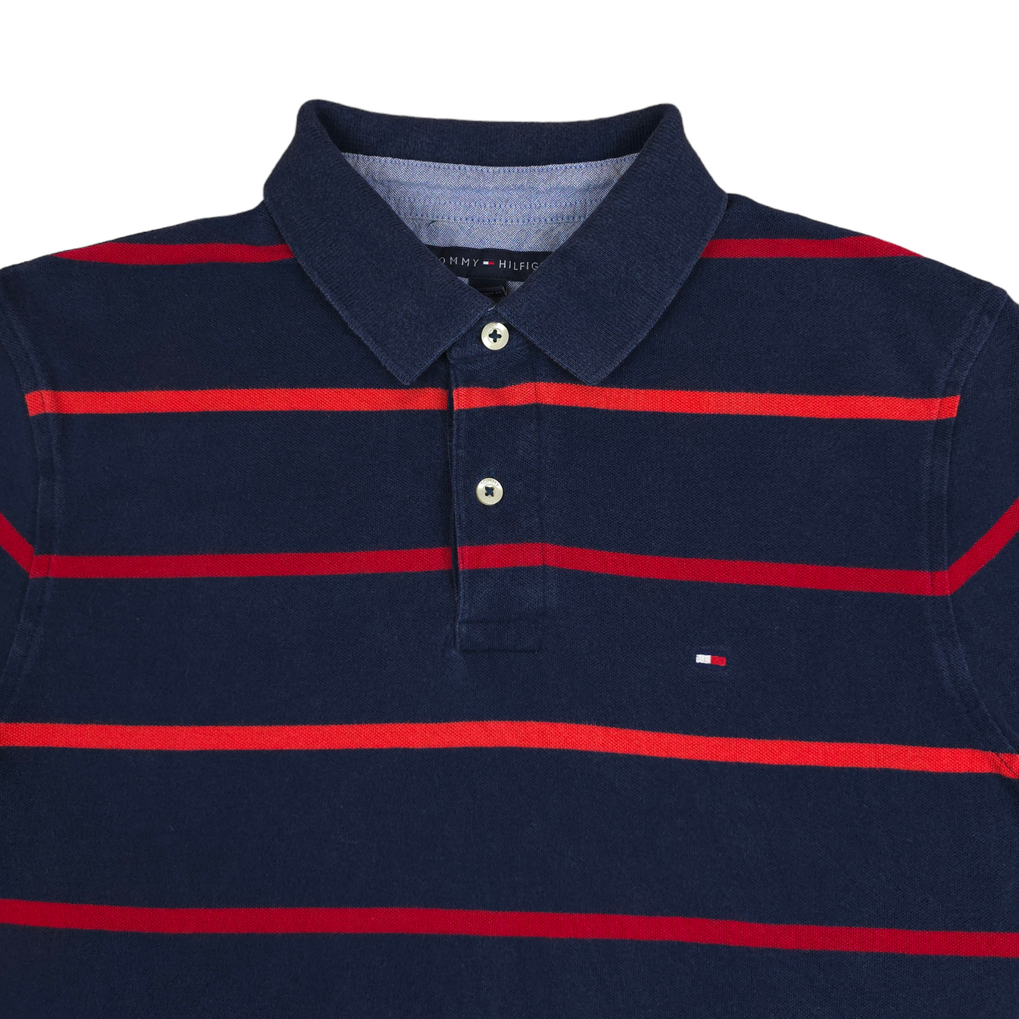 Tommy Hilfiger Striped Polo Shirt - M
