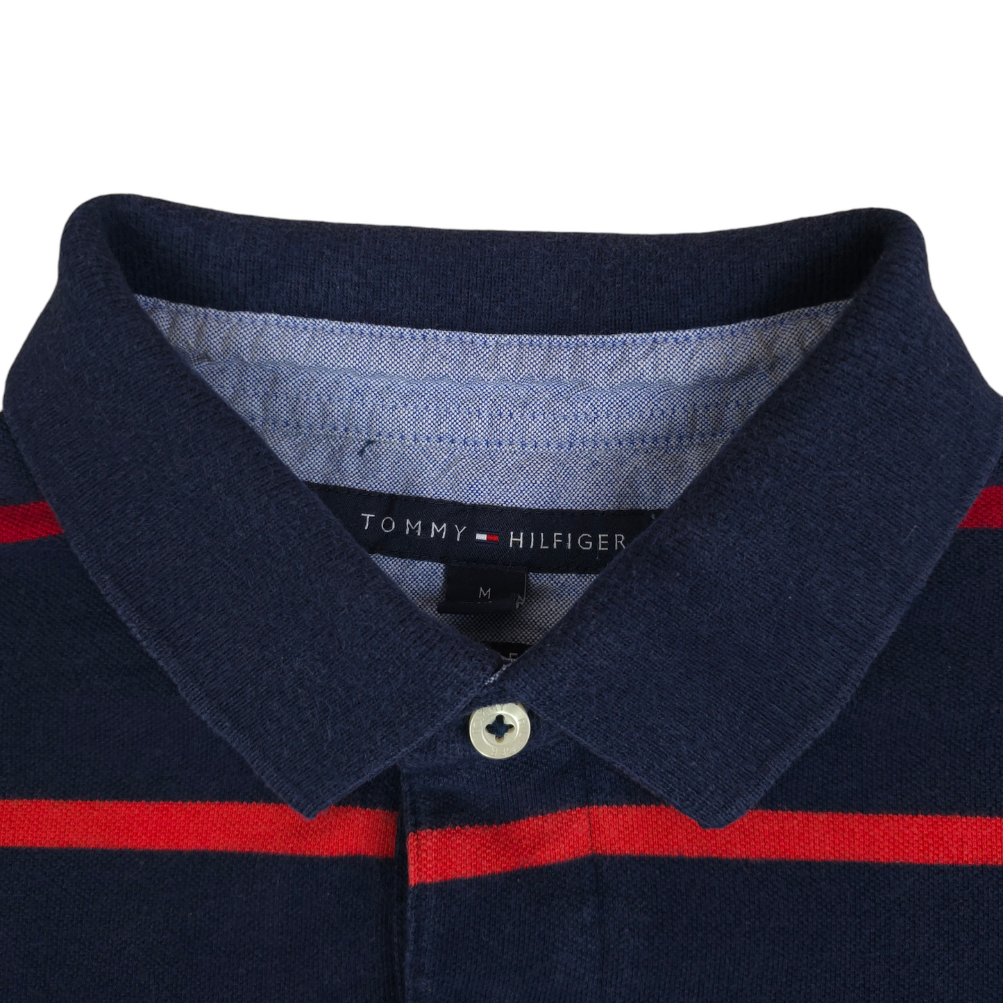 Tommy Hilfiger Striped Polo Shirt - M