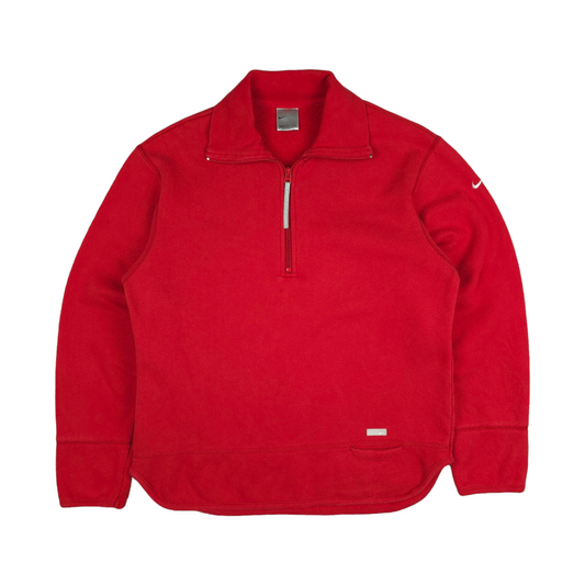 Vintage Nike 1/4 Zip Sweater - WMNS M