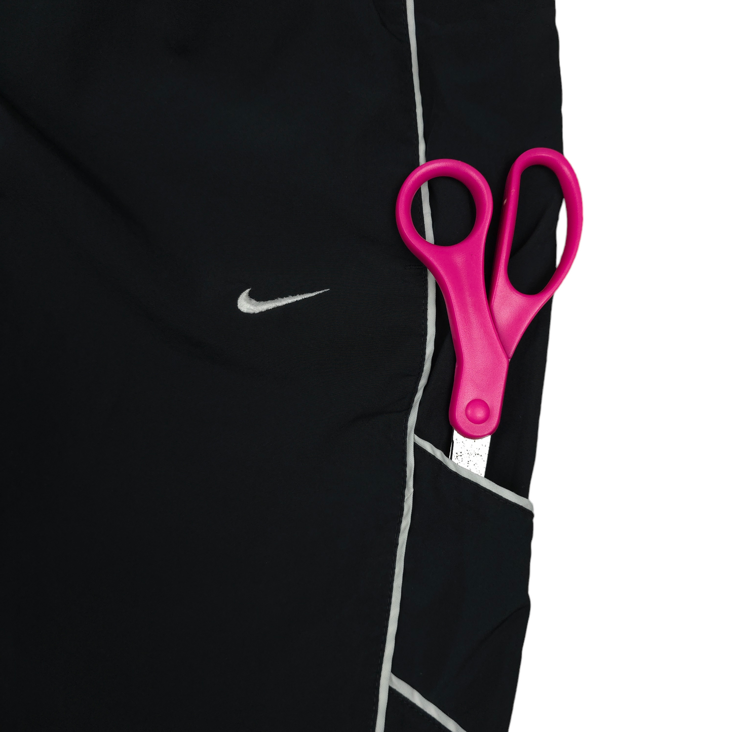 Nike Embroidered Swoosh Track Pants - L