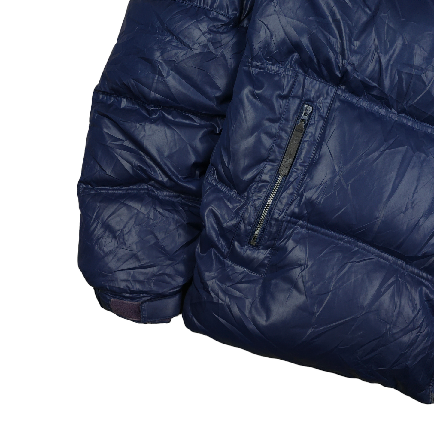 Y2K Adidas Hooded Puffer Jacket - L