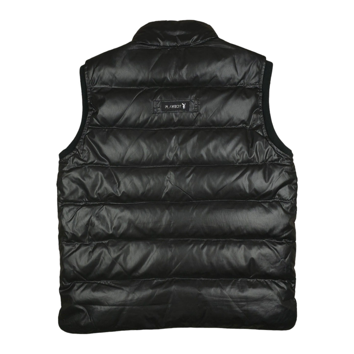 Vintage Y2K Playboy Puffer Vest Gilet - L