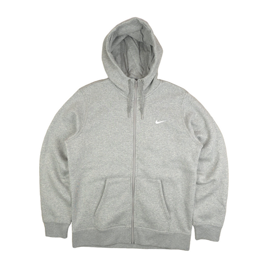 Nike Full Zip Embroidered Swoosh Hoodie (NEW) - L