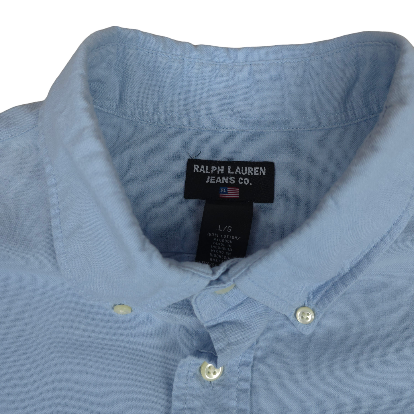 Vintage Ralph Lauren Long Sleeve Button Up Shirt - XL/2XL